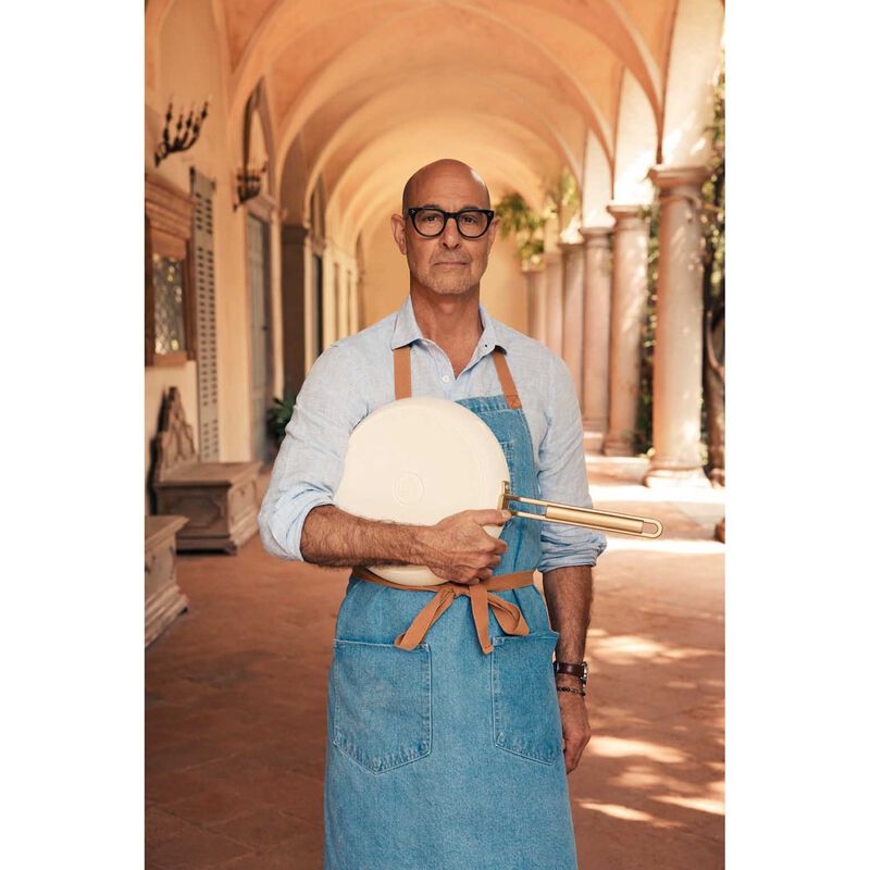 GreenPan Stanley Tucci Covered Frypan 30cm - Carrara White image number 3